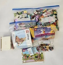 Bulk Mixed Lot Of Legos, And Figurines, Friends And Disney, No Complete Sets 