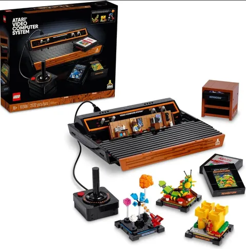 LEGO Icons Atari 2600 (10306) - New & Sealed in Box - 1980s Video Game Console