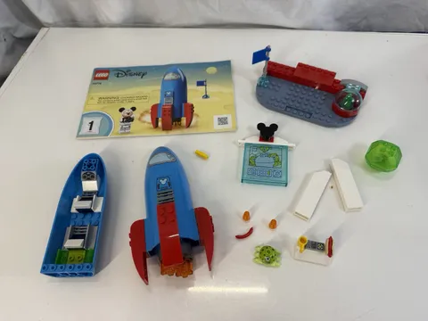 LEGO Disney: Mickey Mouse & Minnie Mouse's Space Rocket (10774) Incomplete 