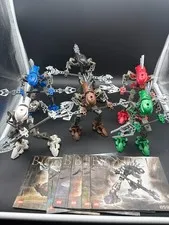 Lego BIONICLE Rahkshi Set of 6 Complete 8587 8588 8589 8590 8591 8592 w/ Kraata