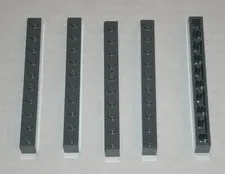 LEGO NEW 1x10 Dark Grey Brick (5x) 4211107 Brick 6111