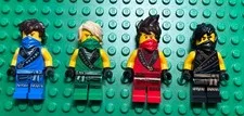Lego Ninjago Legacy Rebooted Robe Minifigure Lot of 4 - Kai Jay Cole Lloyd