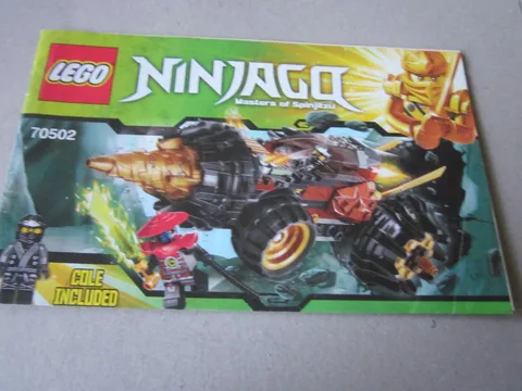 Lego Ninjago 70502 Building Instructions Instruction Masters of Spinjitzu