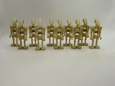 Lego Battle Droid Minifigures Lot of 10 w/ Blasters Minifig Star Wars Authentic