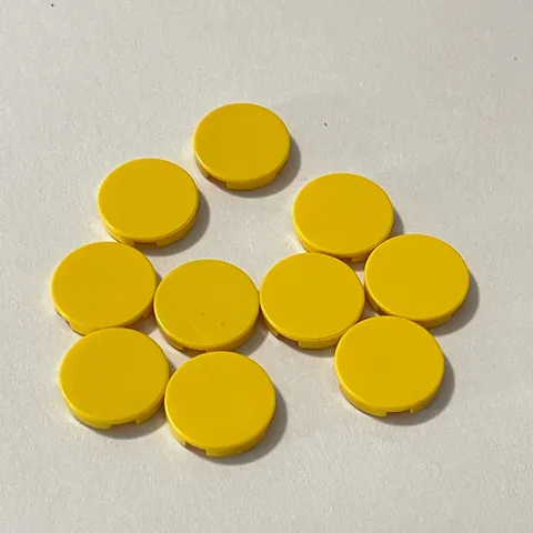 Lego 14769 4150 Yellow Replacement Add-on Parts Pieces Lot of 10