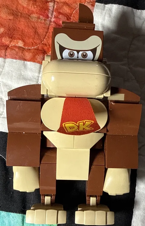 Lego Donkey Kong 71424 Super Mario Figure With Tie