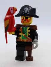 Captain Red Beard Parrot 6250 6276 6285 Pirates 1 LEGO® Minifigure Mini Figure