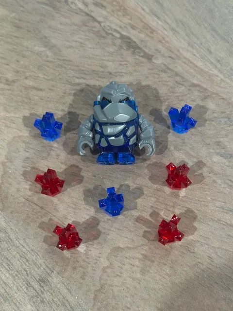 LEGO Power Miners Glaciator Rock Monster Minifigure PM004