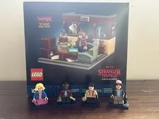 LEGO STRANGER THINGS Squawk Radio Station 40891 + Custom Mini Figures!