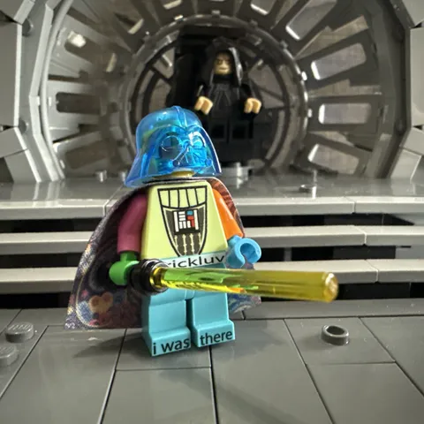 Brickluv the, I Was There Stream Vader Minifigure and Cape (First Edition)