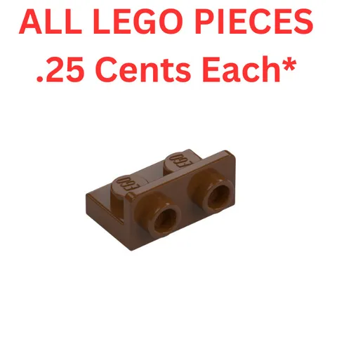 LEGO Bracket 1x2 with 1x2 Up Reddish Brown 99780 - Genuine LEGO Parts Pieces