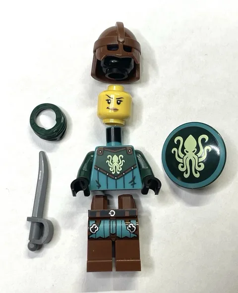 Lego Minifigure Vending Machine Kraken Knight Mini Figure With Shield And Sword