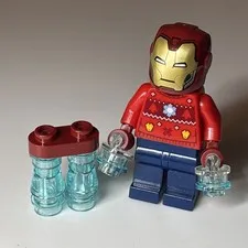 LEGO® Minifigure Tony Stark CHRISTMAS SWEATER Iron Man 76196 sh0760