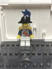 Governor DARK BLUE 10210 Imperial Officer Plume Sword LEGO® Minifigure Figure