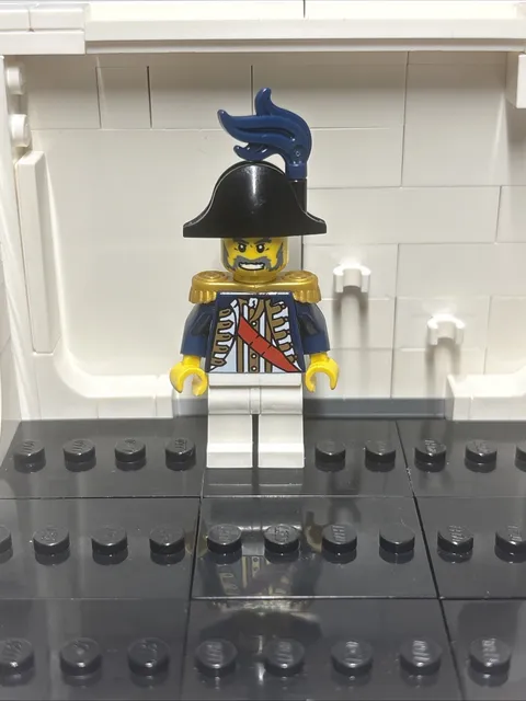Governor DARK BLUE 10210 Imperial Officer Plume Sword LEGO® Minifigure Figure