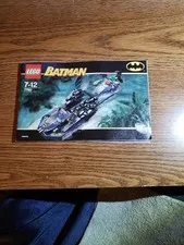 LEGO Batman Batboat Hunt for Killer Croc 7780 Instruction Manual ONLY Retired