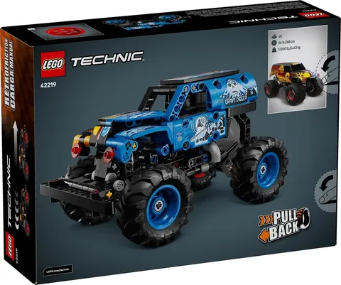 LEGO Technic Monster Jam Grave Digger Fire and ICE - Monster Truck Modellba...