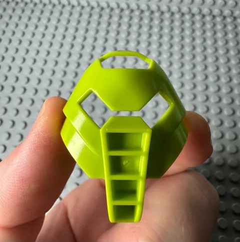 LEGO BIONICLE -- LIME KANOHI HUNA MASK 32573 NICE