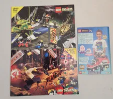Lego System P. 31-32  Lego Club Manual Booklets + Mini Lego Direct catalog