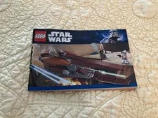 LEGO Star Wars 7959 Geonosian Starfighter Instruction Manual No Bricks