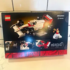 LEGO Icons 10330 McLaren MP4/4 & Ayrton Senna Complete Set 693pc 18+