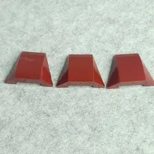 LEGO 64225 Wedge 4 x 3 Triple Curved No Studs Dark Red x3 Genuine