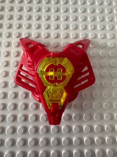 LEGO Hero Factory Chest Armor with Rounded Shoulders Red 87801 and TNG Badge