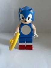 LEGO Sonic the Hedgehog Blue Plastic Minifigure Figure Character