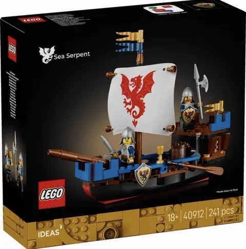 LEGO IDEAS Sea Serpent Set 40912, Brand New, GWP pre-order