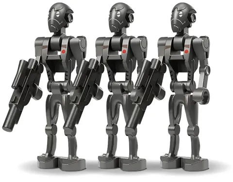 LEGO Star Wars BX Commando Droid Minifigure LOT of 3 Battle of Felucia MTT 75435