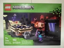 LEGO Minecraft Nether & End Portal Journey 21584 192 pcs Enderman Box 7+