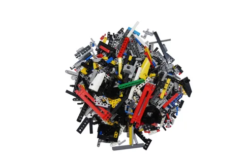 LEGO ® Technic 1 kg cleaned colorful mixed approx. 750-1000 pieces kiloware A-Stock