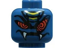 NEW LEGO Hypno Reptile Alien YOU WILL BE ASSIMULATED Dark Blue Creepy Halloween