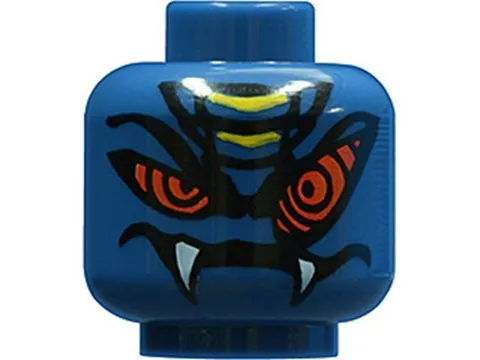 NEW LEGO Hypno Reptile Alien YOU WILL BE ASSIMULATED Dark Blue Creepy Halloween
