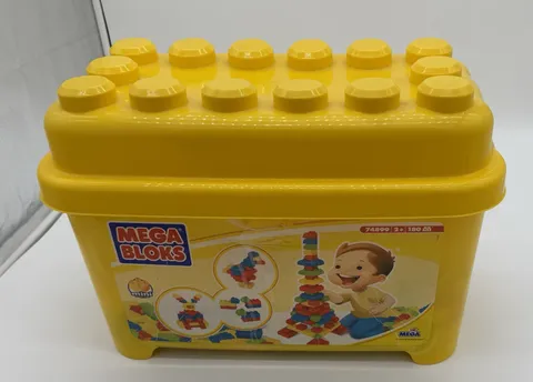 Mega Blocks Lego Duplicate Mixed Lot In Plastic Tote Incomplete READ!