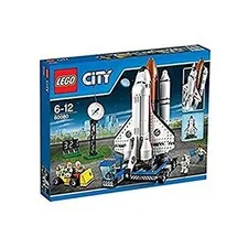 LEGO City Spaceport Space Shuttle 586-Piece Kids Play Building Kit | 60080 F/S