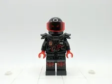 Mr. E, Biker Vest - njo0385 - Sets 70639 70643 - LEGO Ninjago Minifigure