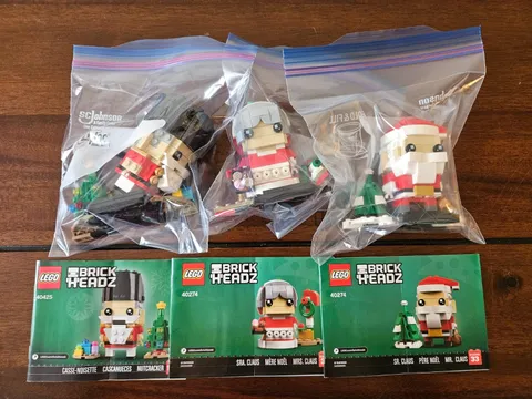 LEGO 40274 Mr. & Mrs. Claus + LEGO 40425 Nutcracker