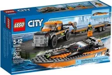 Lego 60085 City Racing 4x4 with Powerboat 2015 - Brand New Sealed