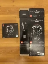 LEGO Star Wars TIE Fighter Pilot Helmet 75274 Box & Manual - EMPTY BOX