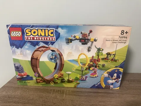 LEGO Sonic the Hedgehog Green Hill Zone Loop challenge 76994 NIB Retired