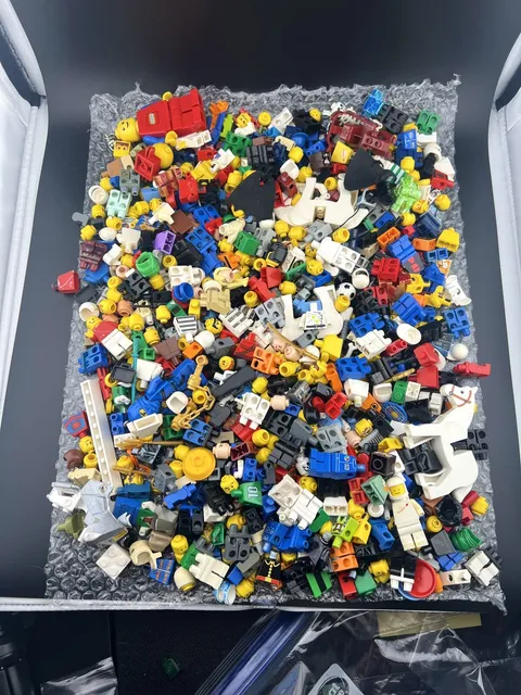 HUGE LEGO Minifigure lot Heavily DAMAGED with Star Wars Vintage Castle  Ninjago