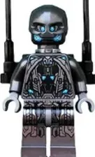 LEGO MINIFIGURE SUPER HERO ULTRON SENTRY OFFICER NO BACK EQUIPMENT SH0165!!