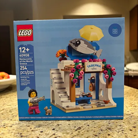 LEGO 40908 Restaurants of the World: Greece Limited Edition Set 254 pcs 12+