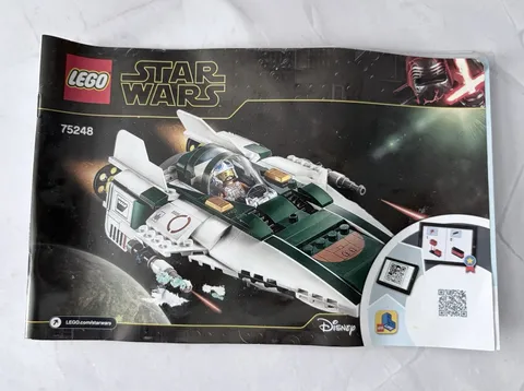 LEGO Star Wars Resistance A-Wing Starfighter 75248 269pcs No Box