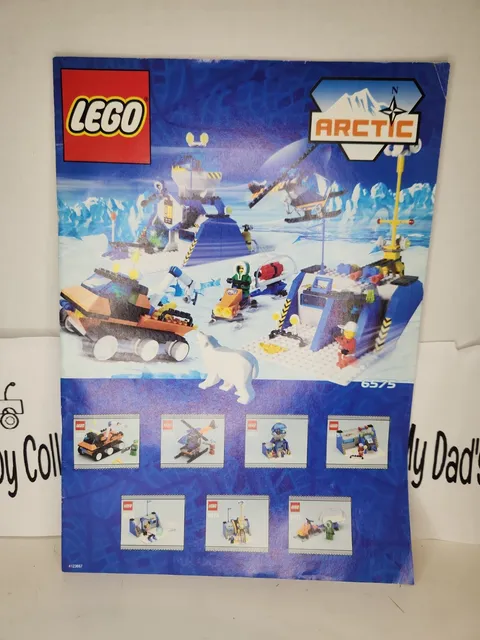 Lego Manual For Set 6575 Arctic Polar Base NO BRICKS Instructions Booklet