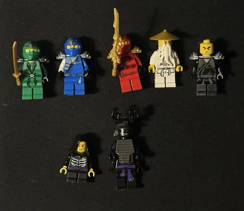 Lego Ninjago ZX Rise of the Snakes Minifigure Lot of 7 - Read Description 