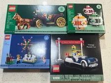 Lego GWP Lot x4 Sets New Sealed Christmas 40603 40689 40913 40604 Exclusive