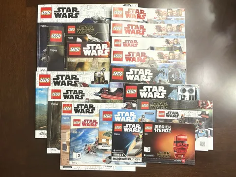 LEGO Star Wars Instruction Booklets Lot (lot of 19)