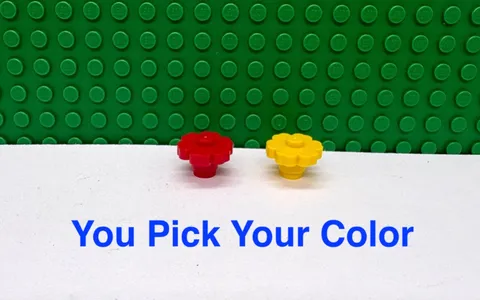 LEGO 2x2 Flower Plant 6 Rounded Leaves "You Pick Your Color and Qty" NEW
